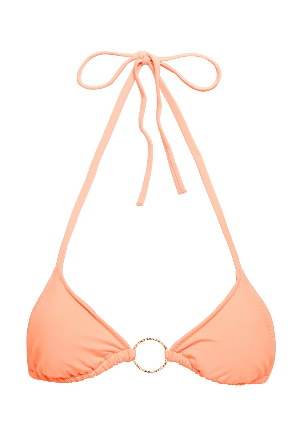 pastel orange bikini