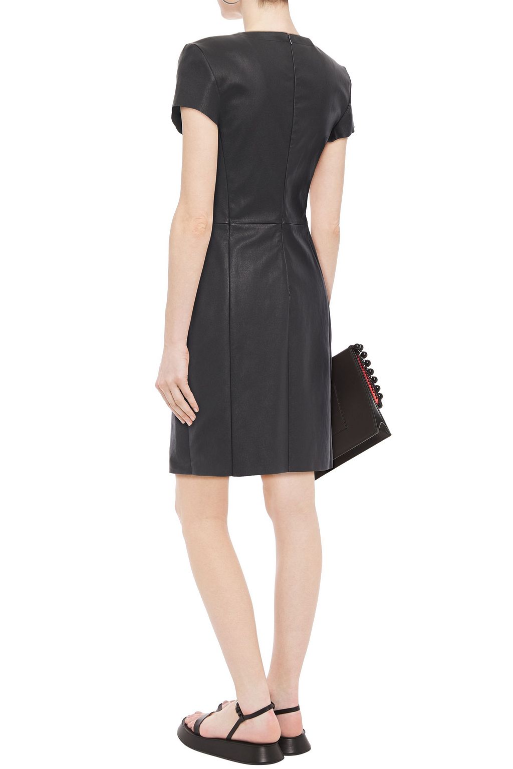 DROME Leather mini dress