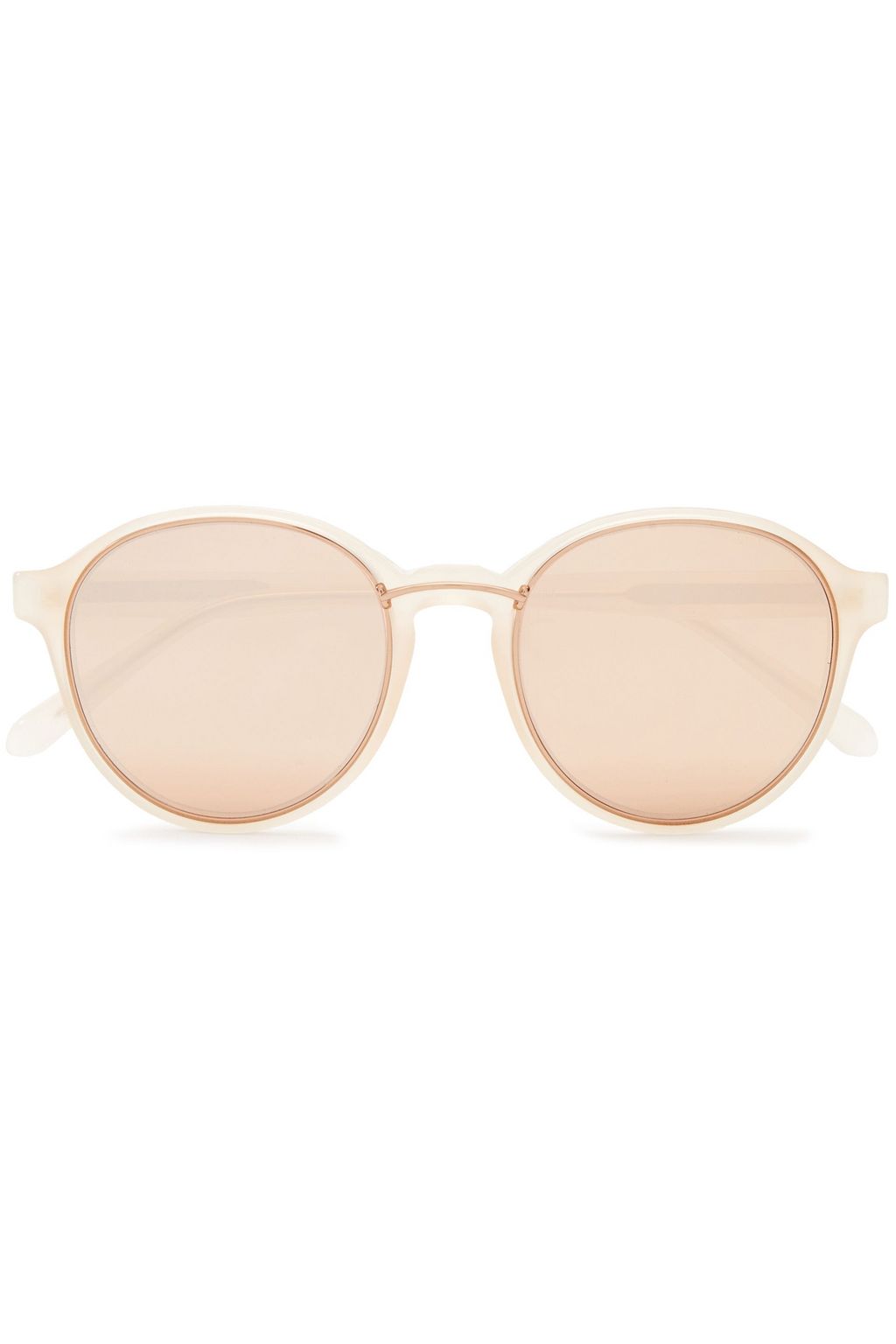 clear round sunglasses