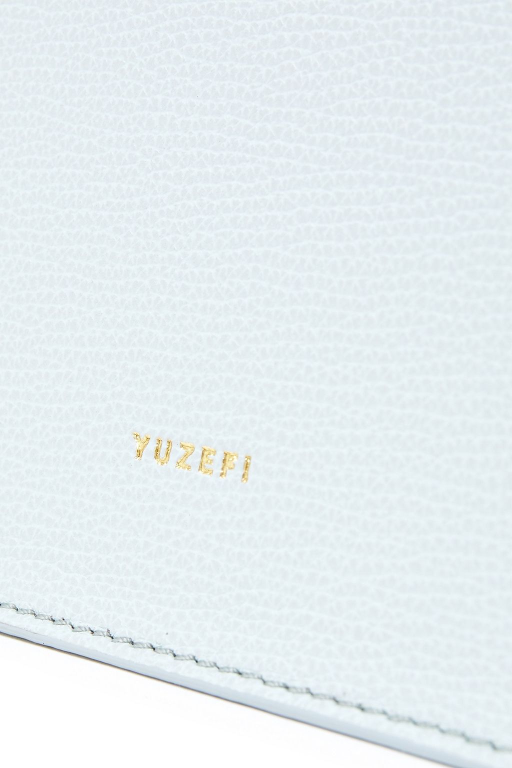 YUZEFI Ada textured-leather shoulder bag