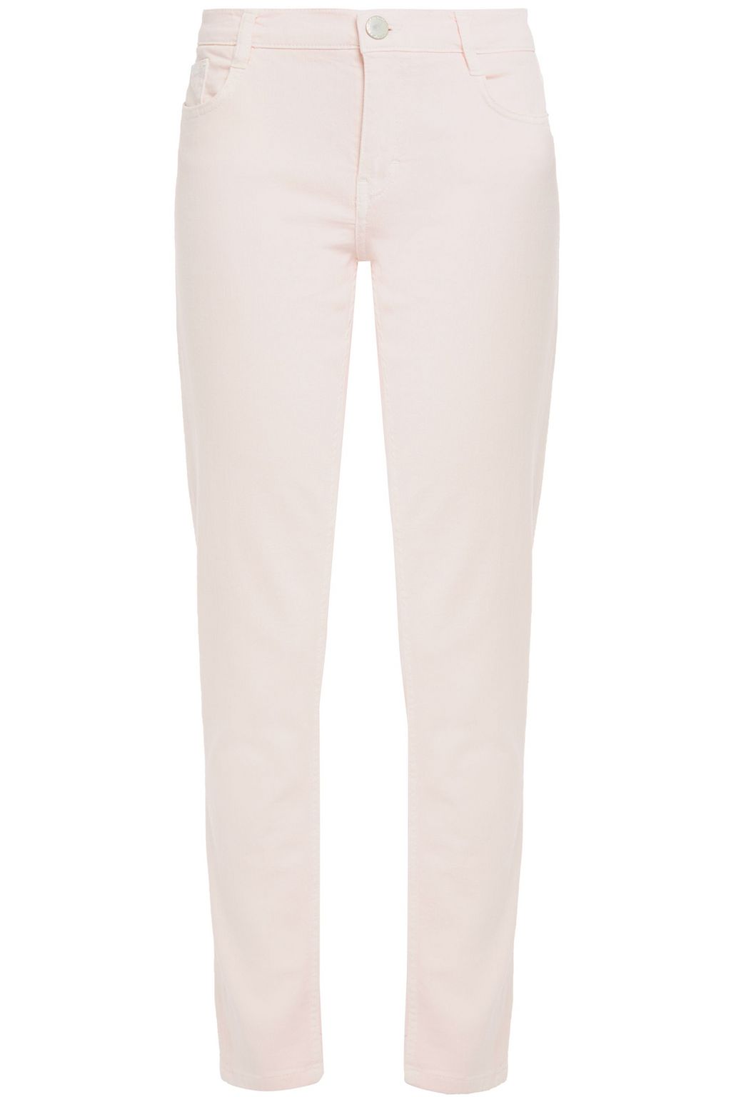 baby pink skinny jeans