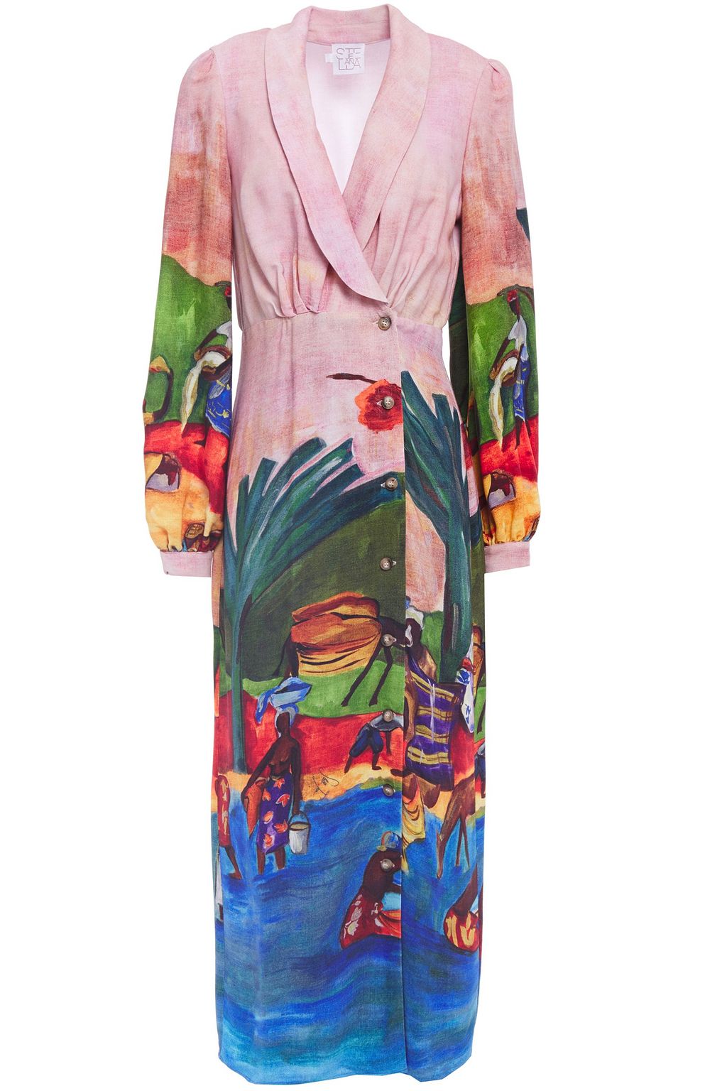 jean midi dress