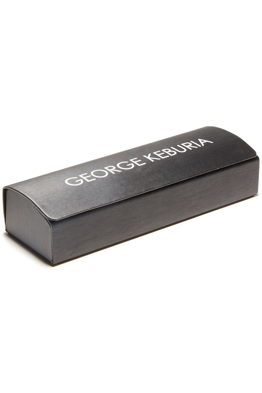 GEORGE KEBURIA Rectangle-frame textured acetate sunglasses