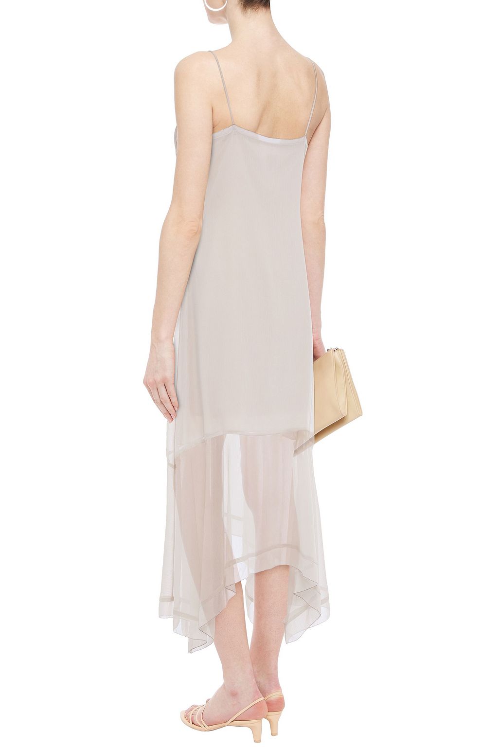CHARLI Crepon slip dress