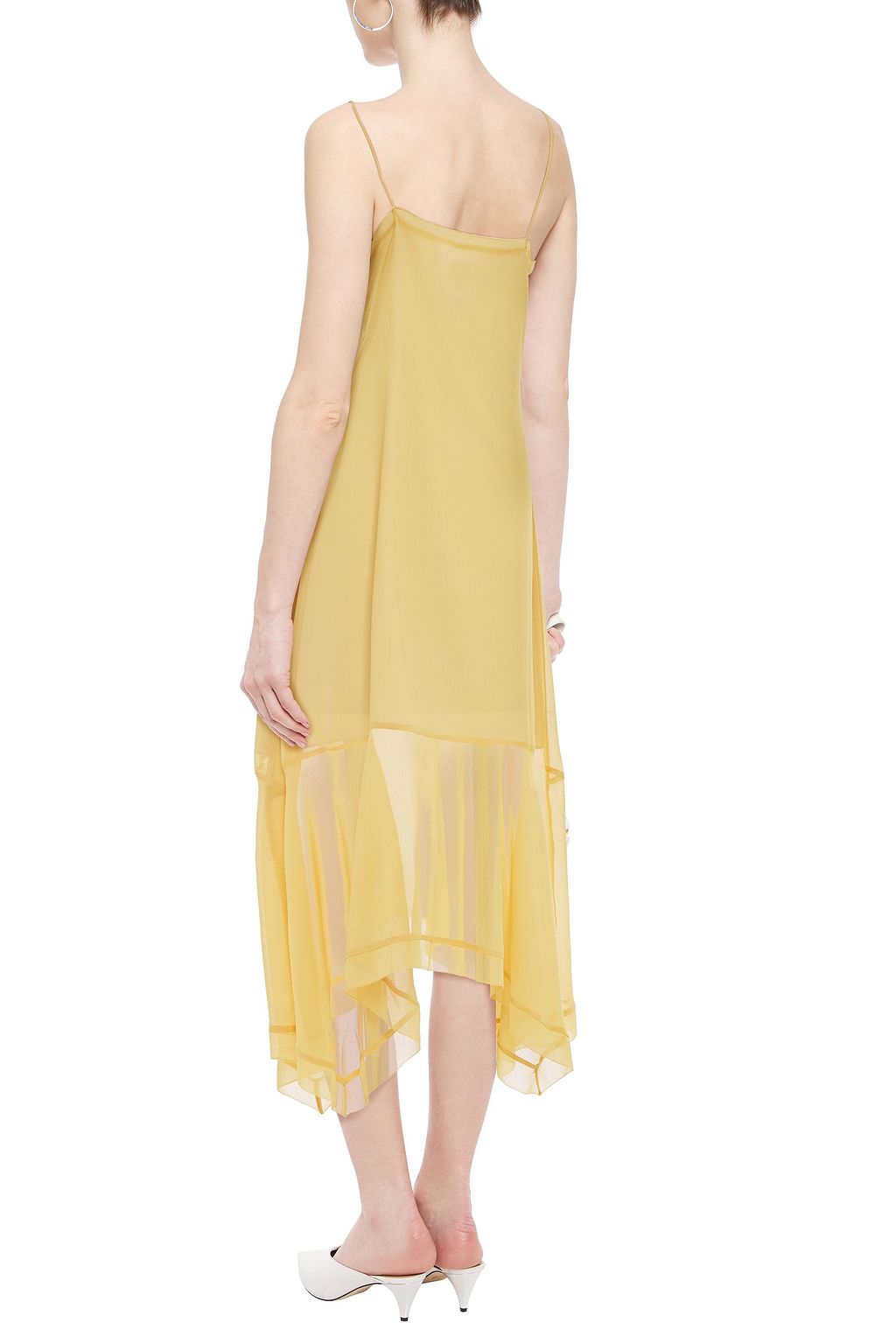 CHARLI Crepon slip dress