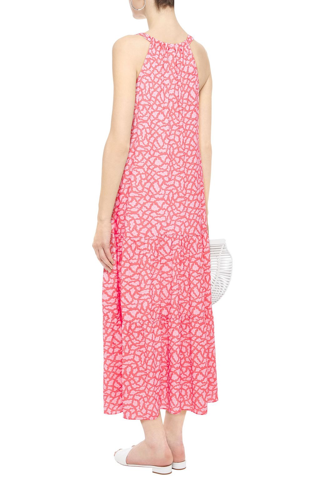 CHARLI Ida printed crepe maxi dress