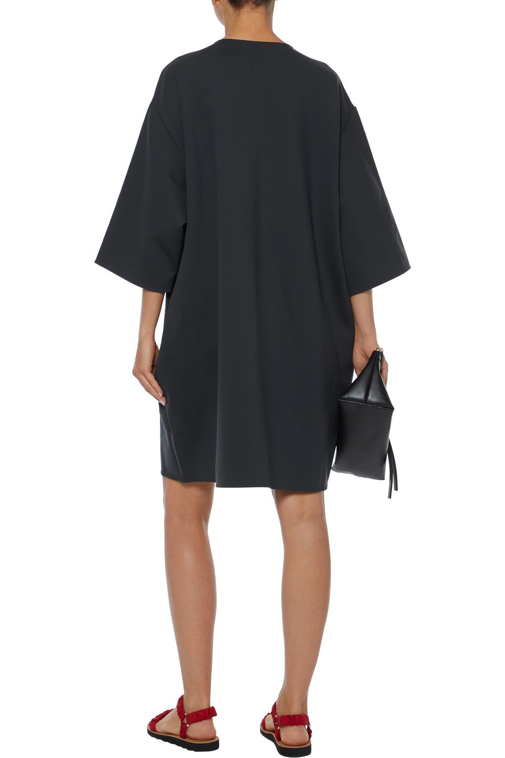 THE ROW Latif oversized neoprene mini dress