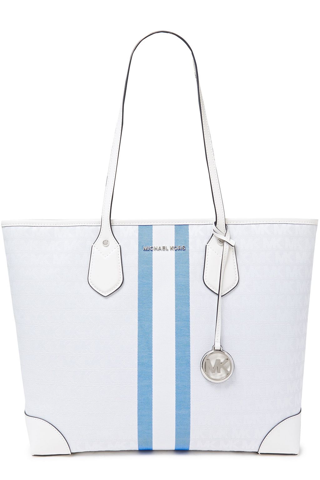 michael kors light blue tote