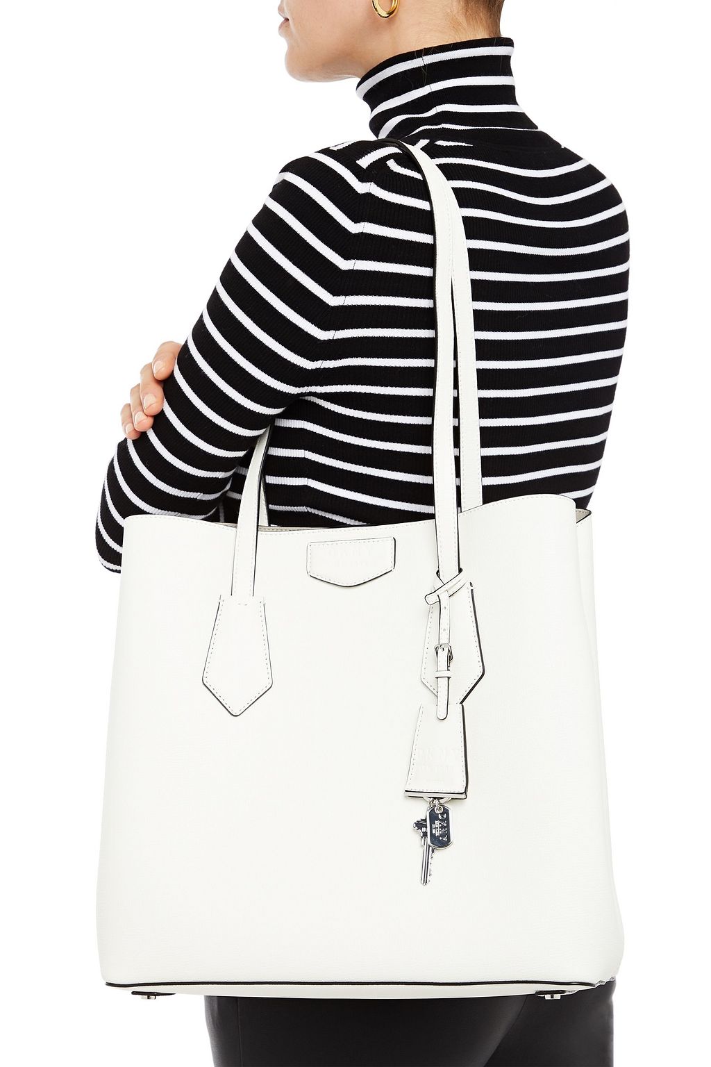 dkny sullivan leather tote