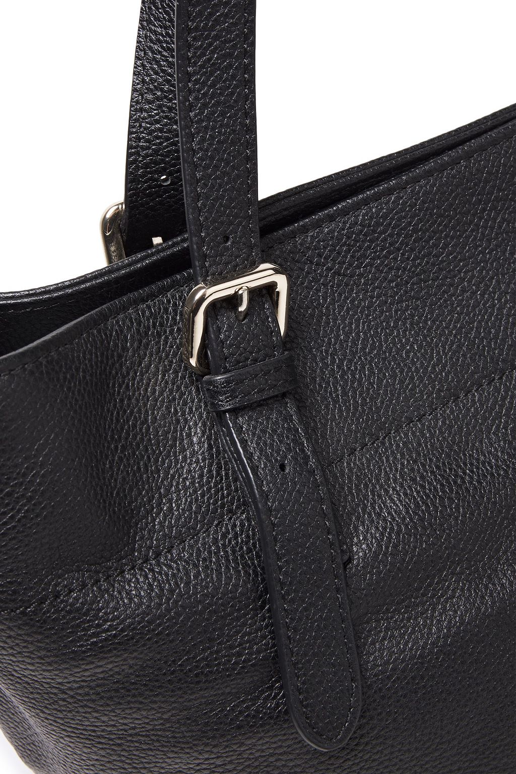 DKNY Pebbled-leather tote