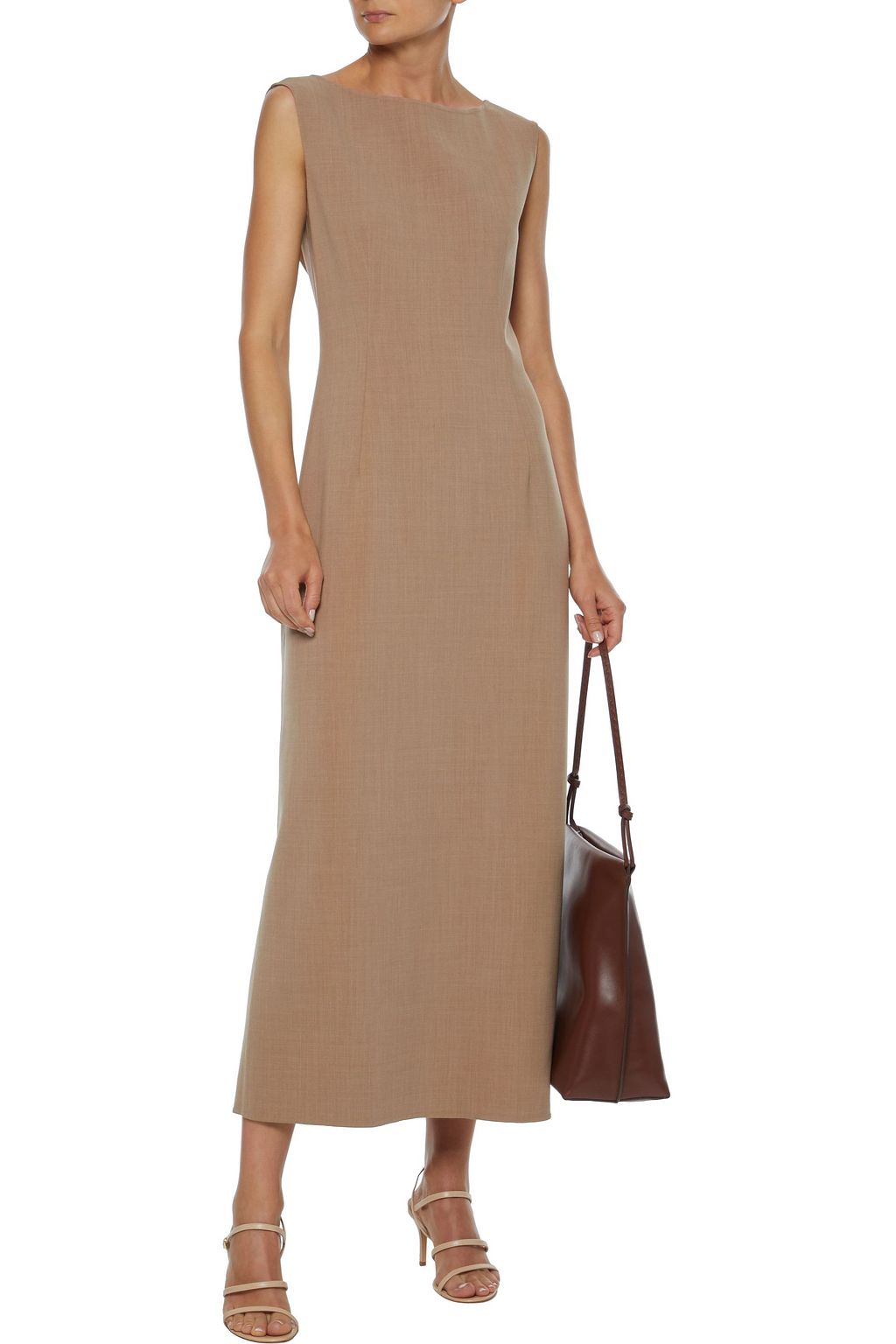 THE ROW Riah wool-blend maxi dress