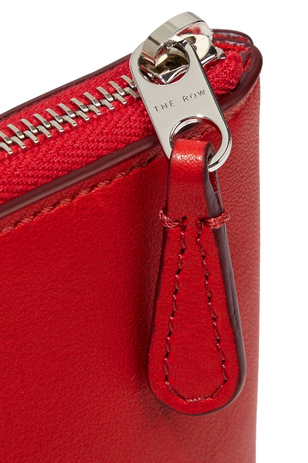 THE ROW Medium Square leather pouch