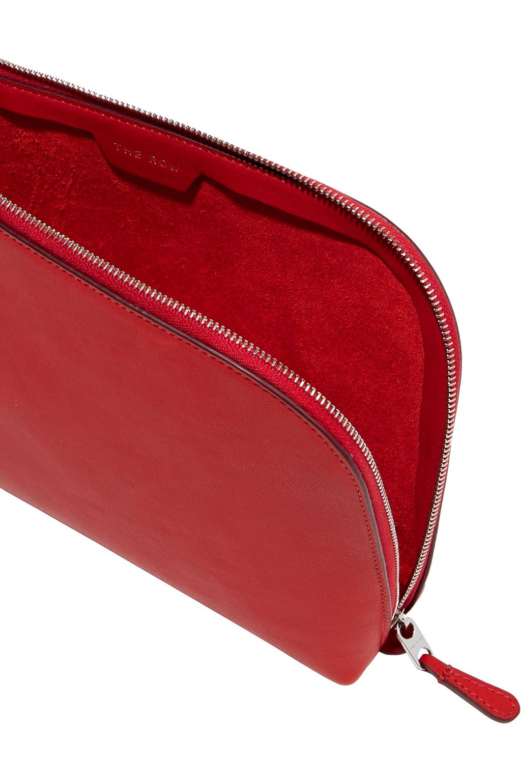 THE ROW Medium Square leather pouch