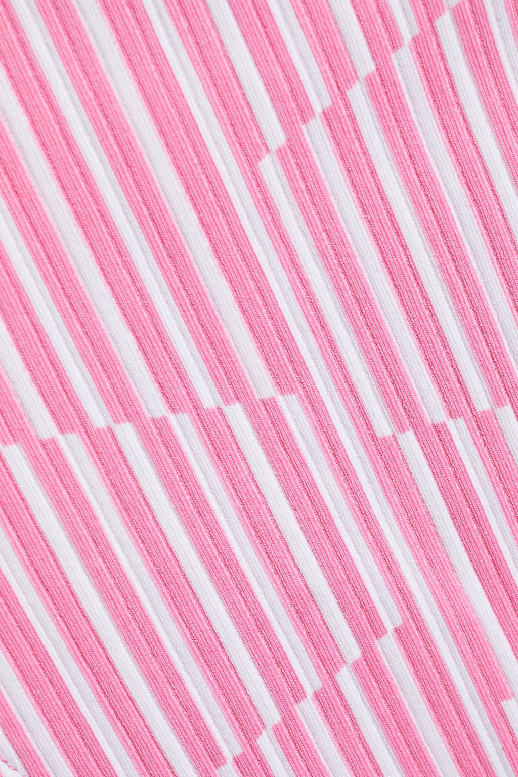 ONIA Ashley striped ribbed low-rise bikini briefs