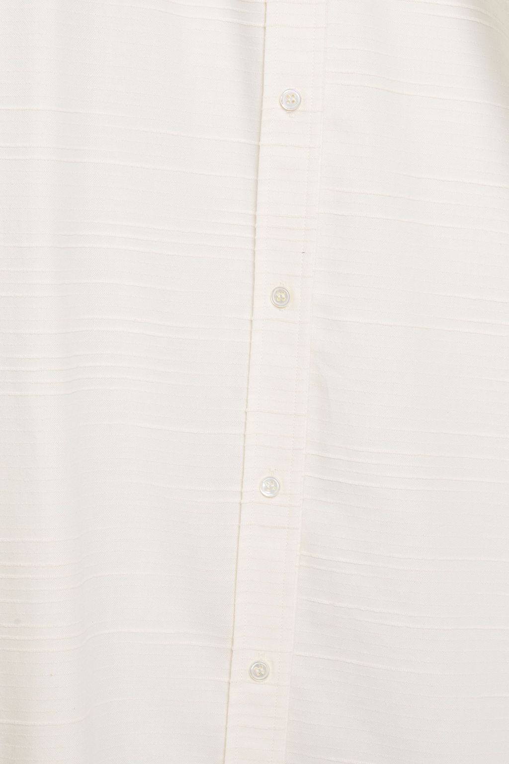 DEVEAUX Nye cotton-jacquard maxi shirt dress