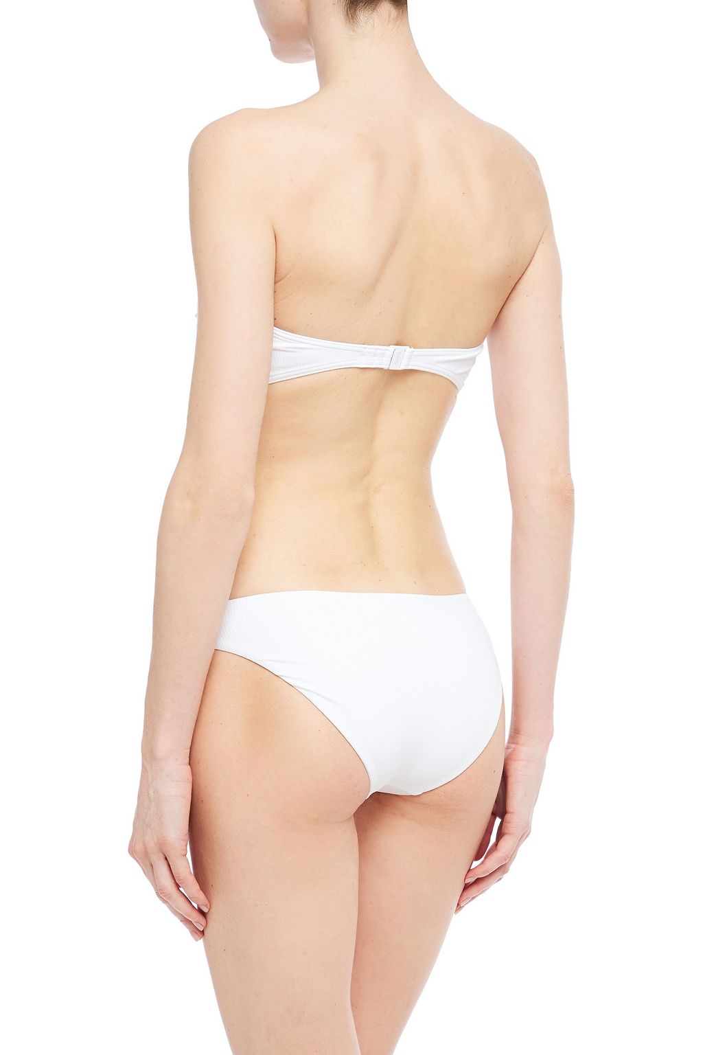 ONIA Lily ribbed low-rise bikini briefs