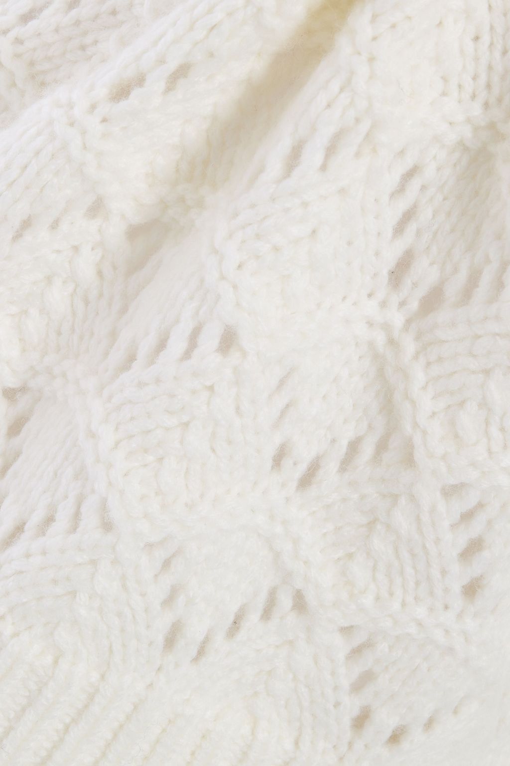 VELVET BY GRAHAM & SPENCER Nola pointelle-knit sweater