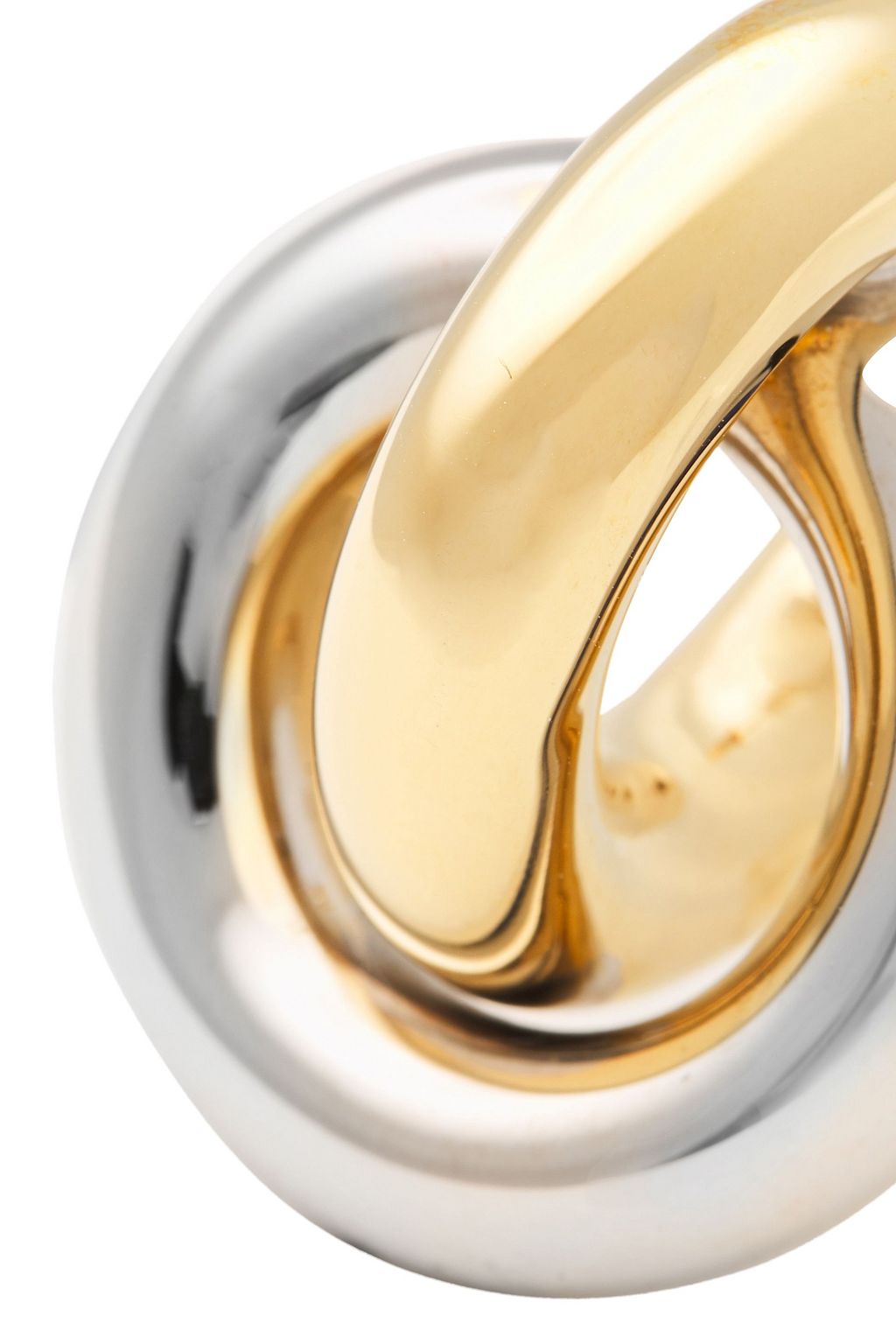 JW ANDERSON Silver and gold-tone earrings