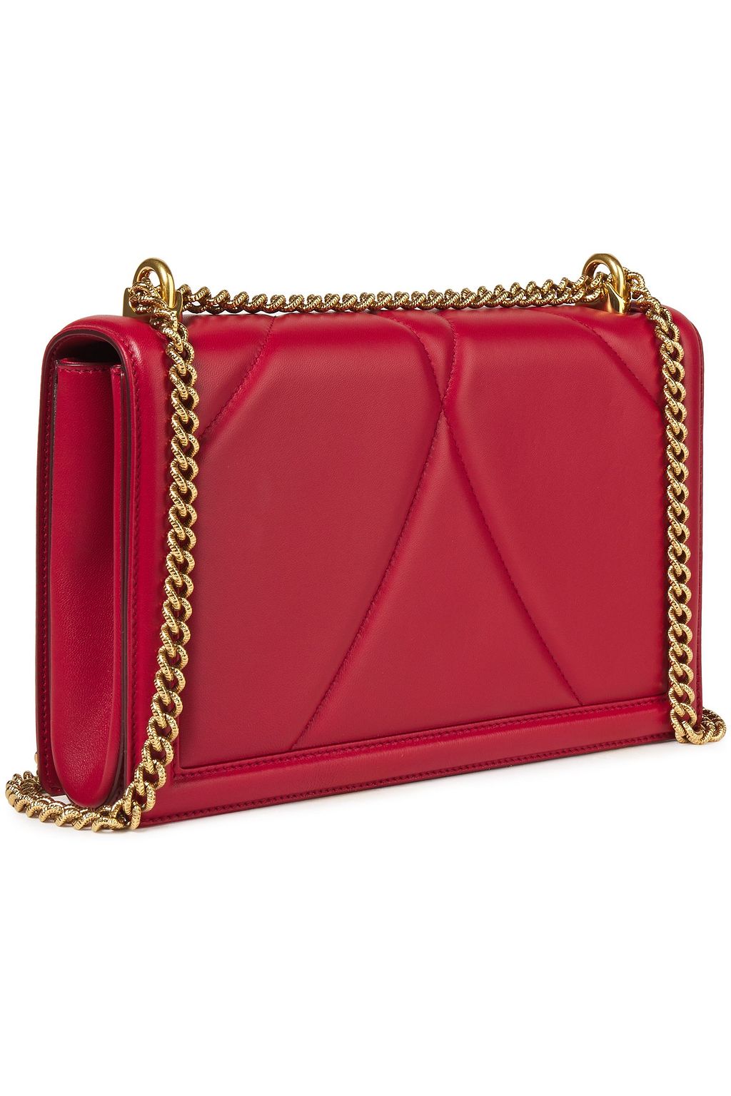 DOLCE&GABBANA Devotion embellished quilted leather shoulder bag