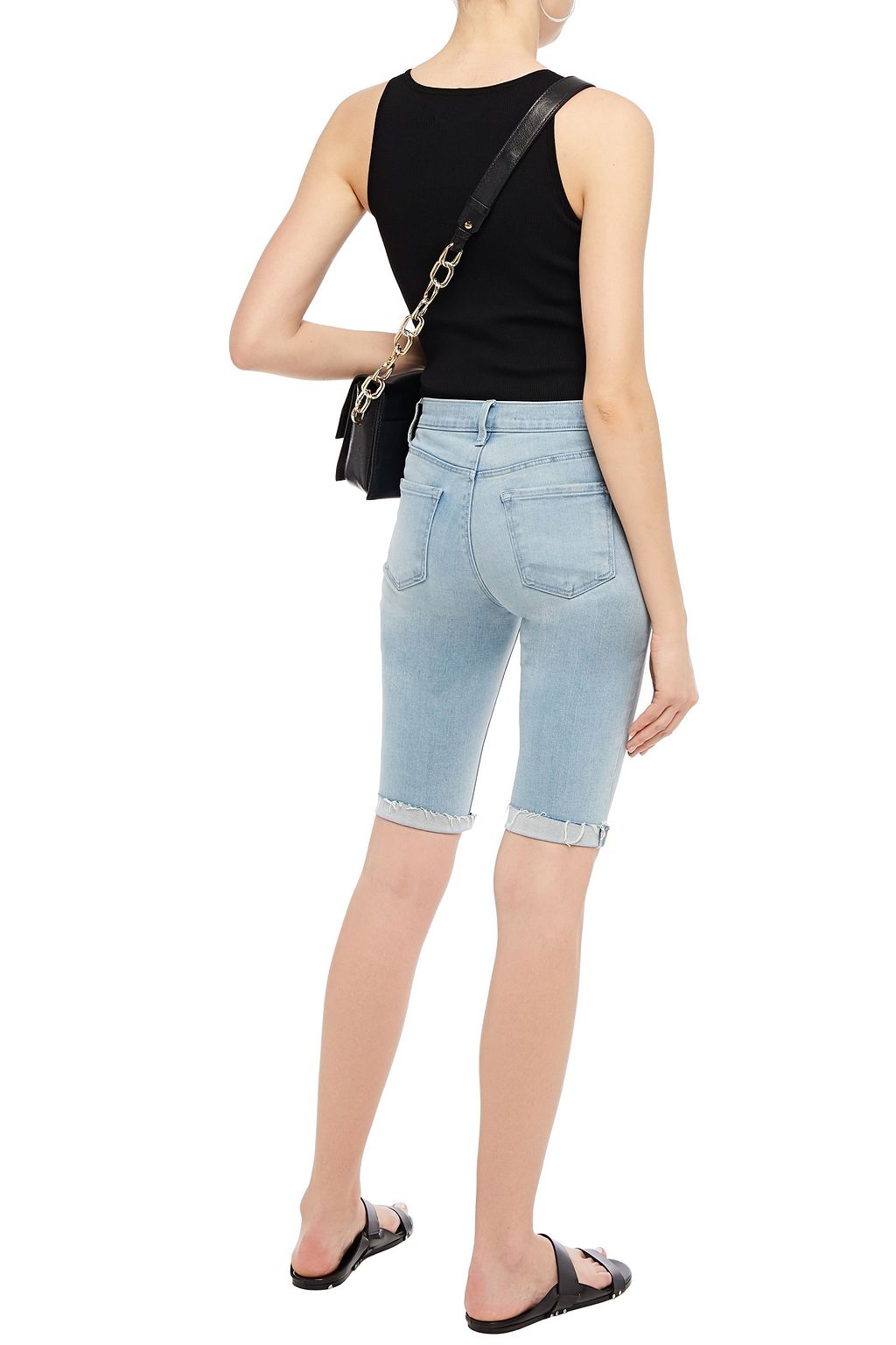 J BRAND Gabriella ribbed-knit tank