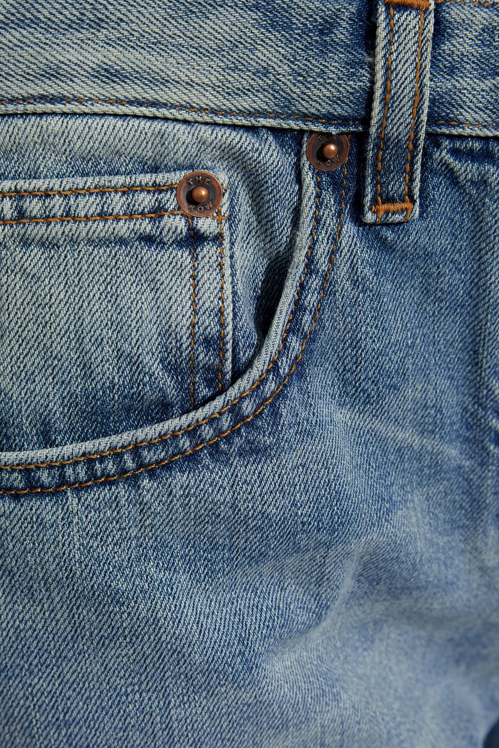 THE ROW Ashland cropped mid-rise straight-leg jeans