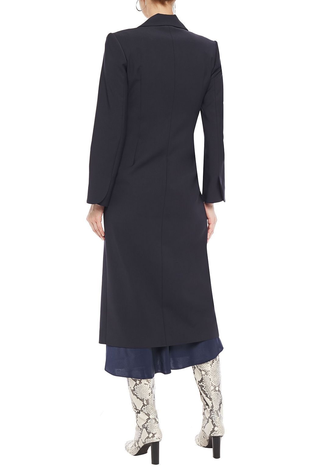 DEVEAUX Glenn cady midi tuxedo dress