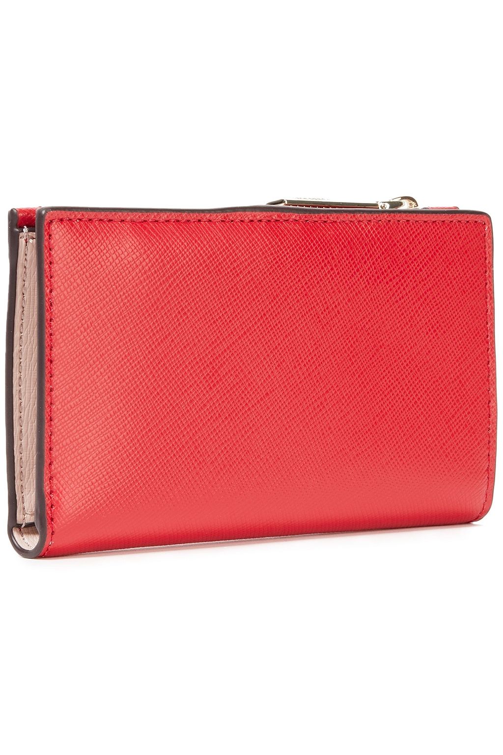 KATE SPADE NEW YORK Spencer small textured-leather wallet