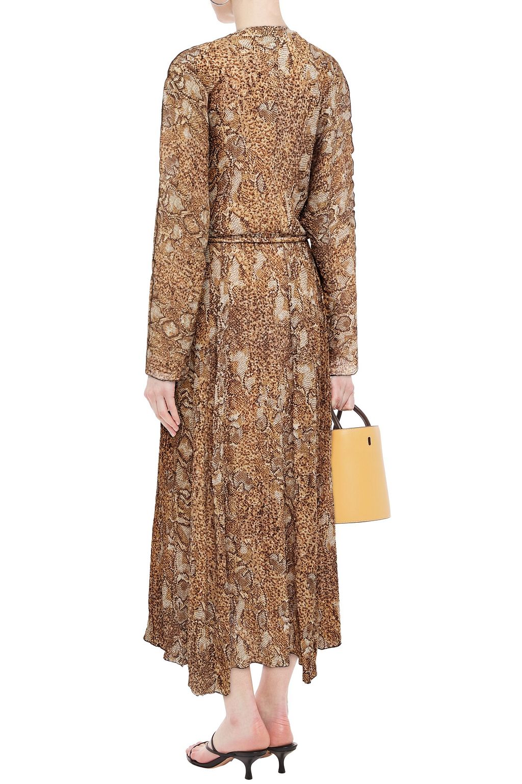 NANUSHKA Chul printed crinkled-crepe maxi dress
