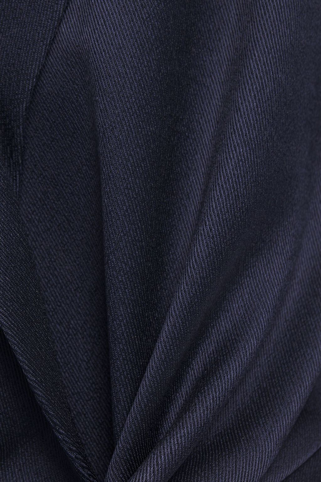 ROLAND MOURET Tie-front satin-twill blazer