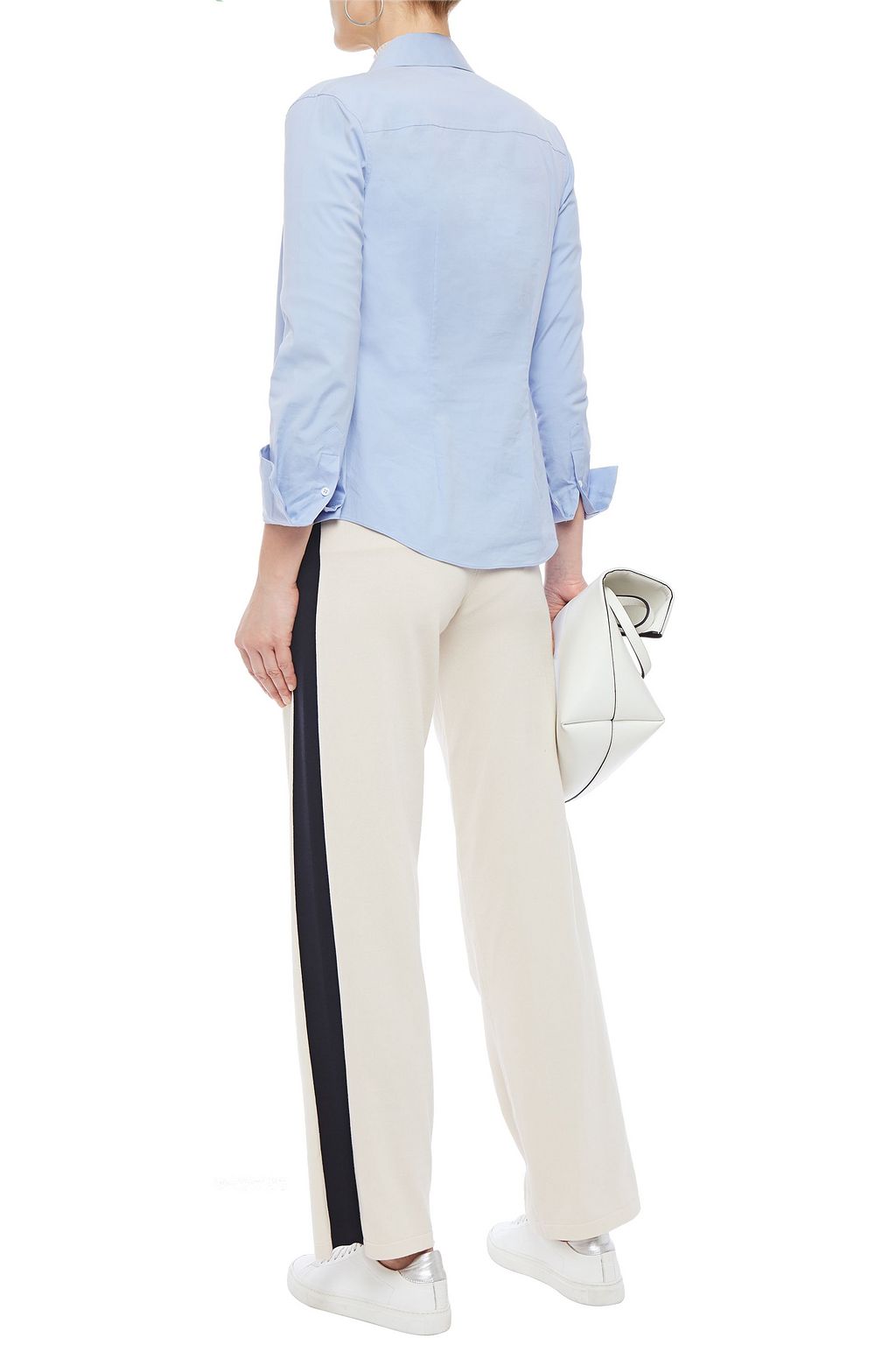 CHINTI & PARKER Cotton-blend straight-leg pants