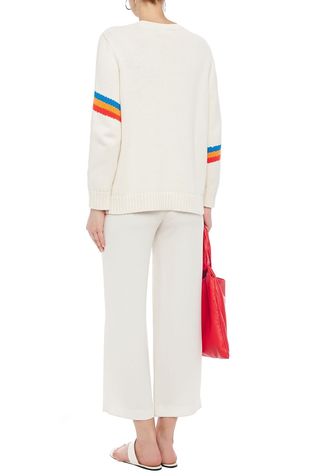 CHINTI & PARKER Intarsia cotton sweater