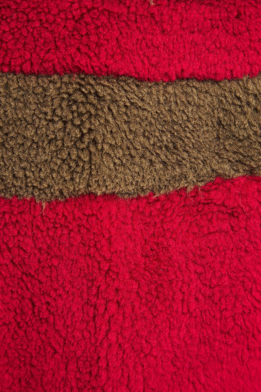 VELVET BY GRAHAM & SPENCER Evian striped faux fur coat