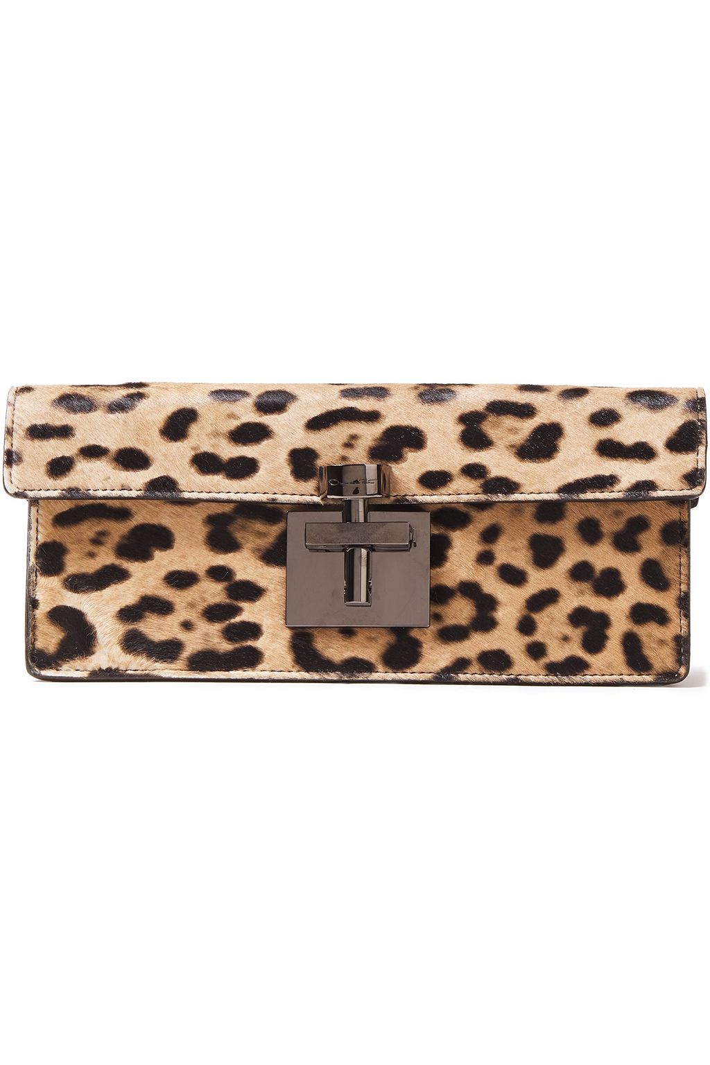 calf hair clutch