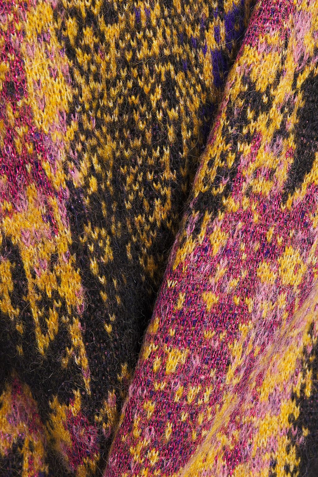 RAG & BONE Fleur metallic jacquard-knit sweater