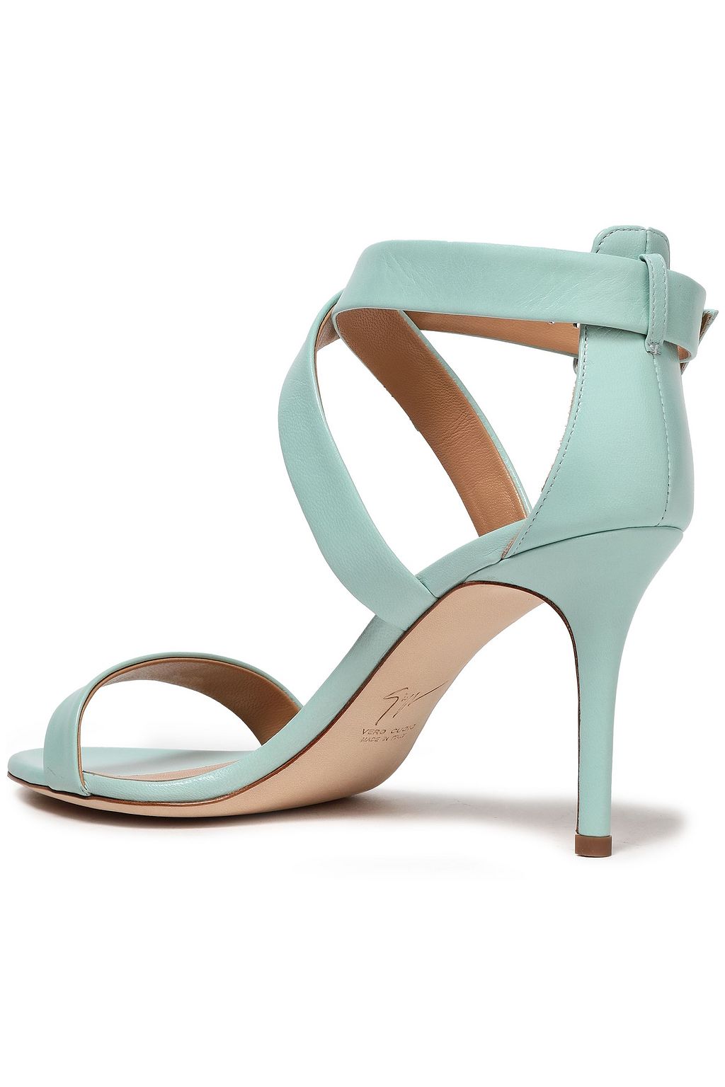 GIUSEPPE ZANOTTI Coline 80 leather sandals