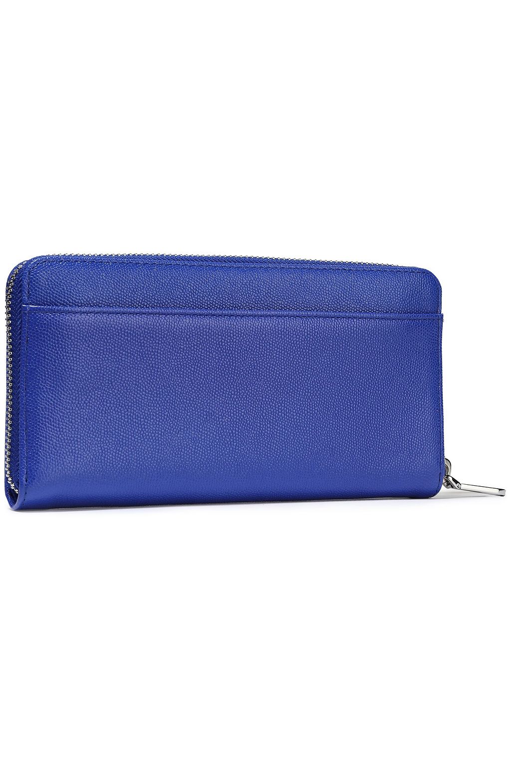 REBECCA MINKOFF Pebbled-leather continental wallet