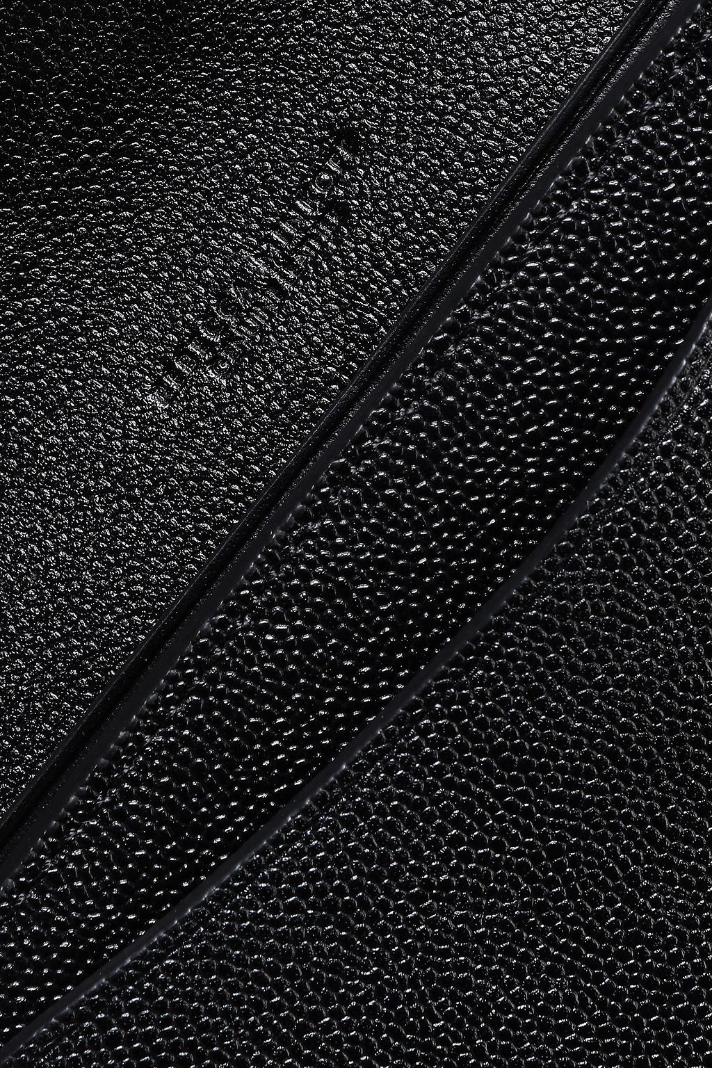 REBECCA MINKOFF Pebbled-leather wallet