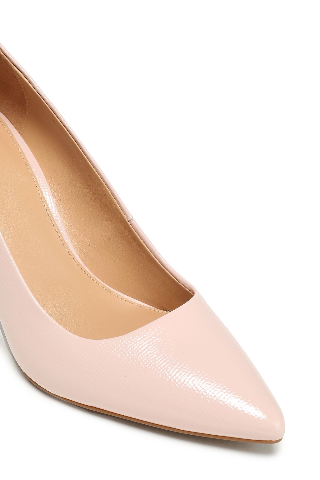 MICHAEL MICHAEL KORS Textured-leather pumps