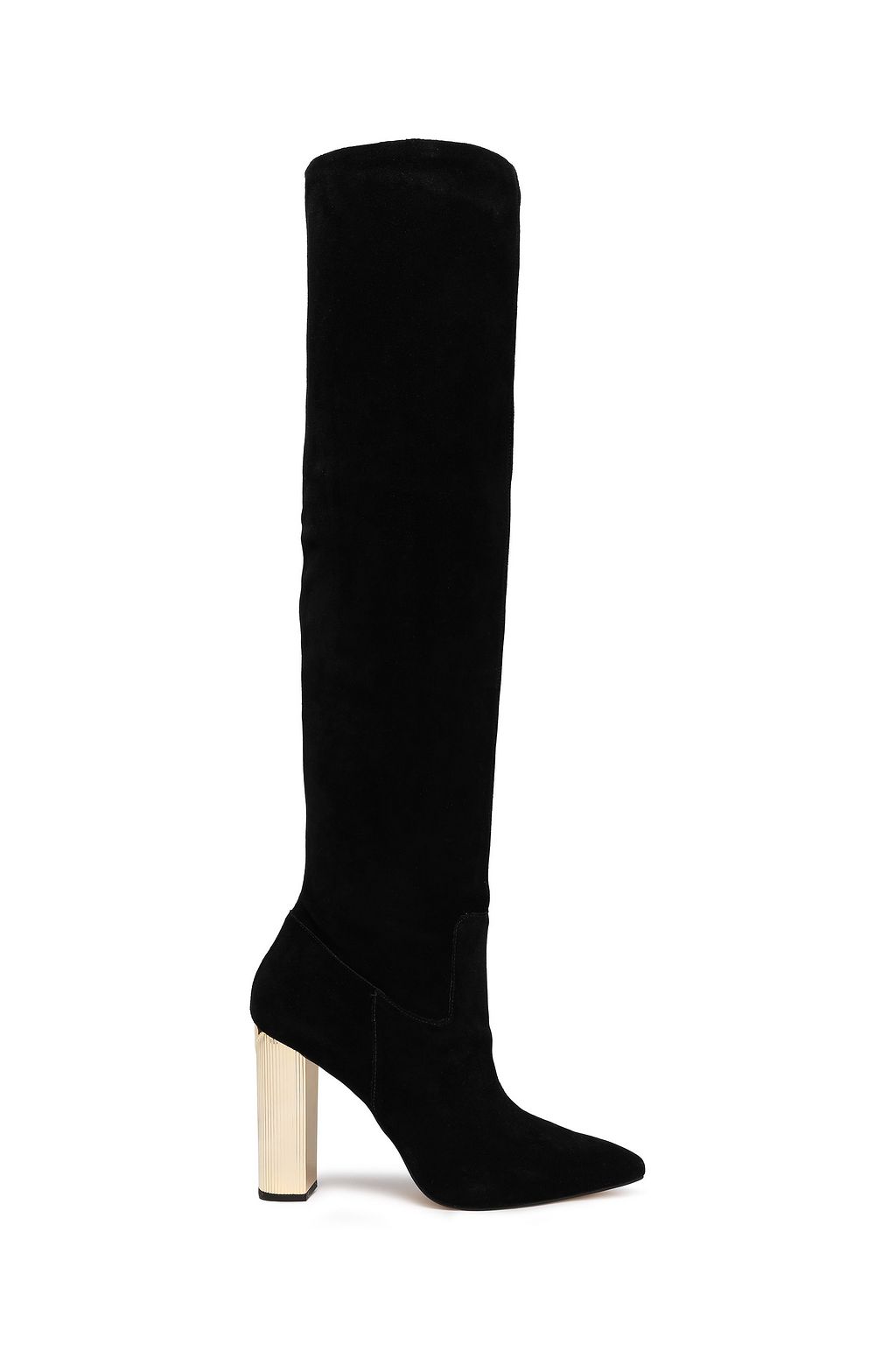 michael kors over the knee boots suede