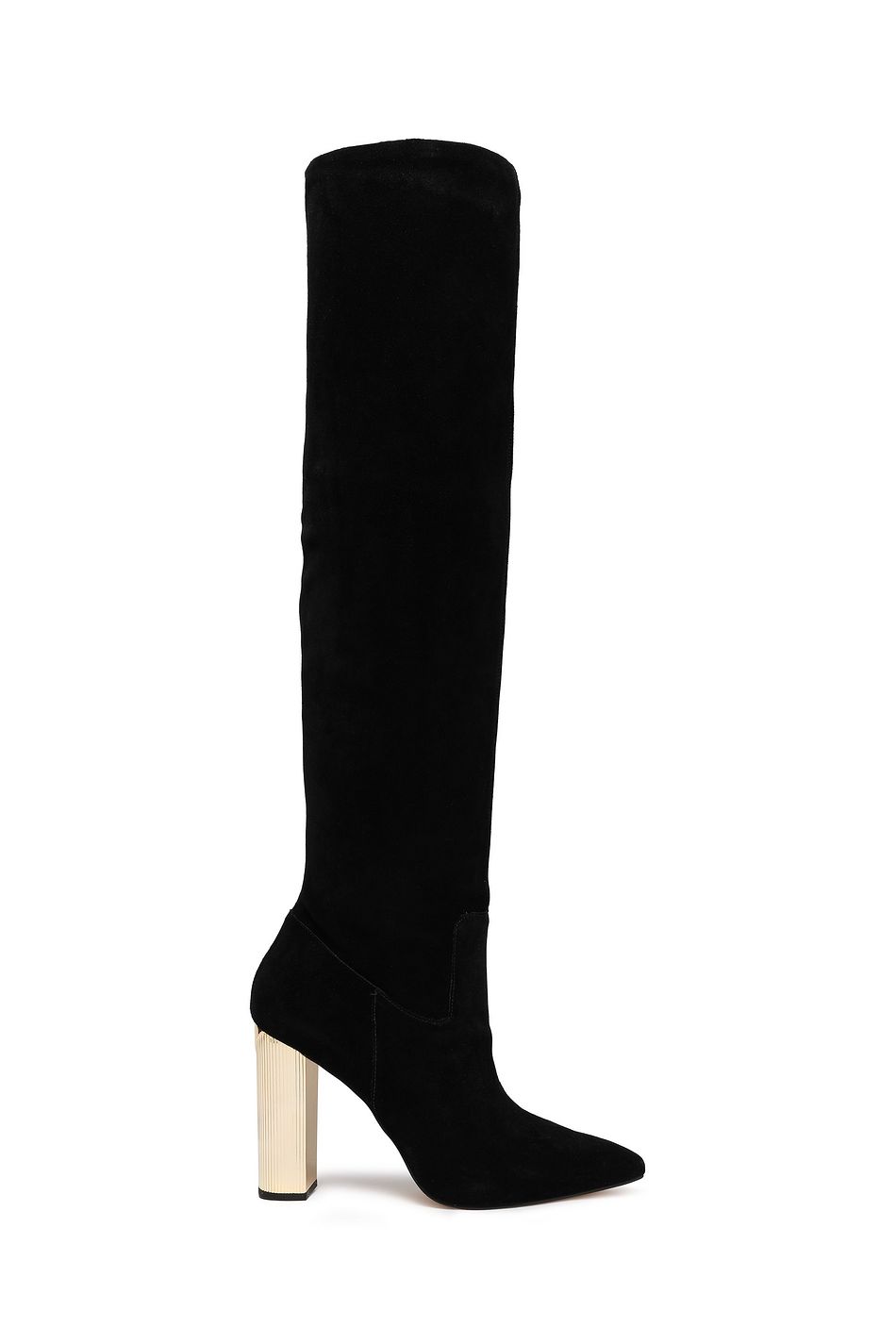 michael kors over the knee boots suede