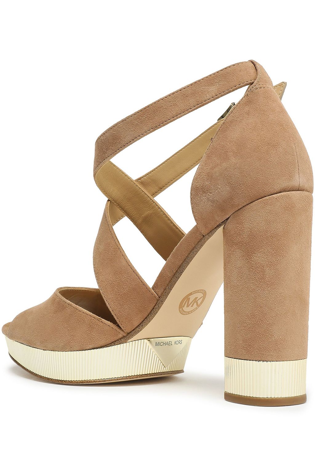 valerie suede platform sandal