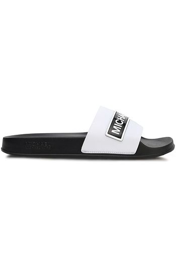 michael kors slides mens gold