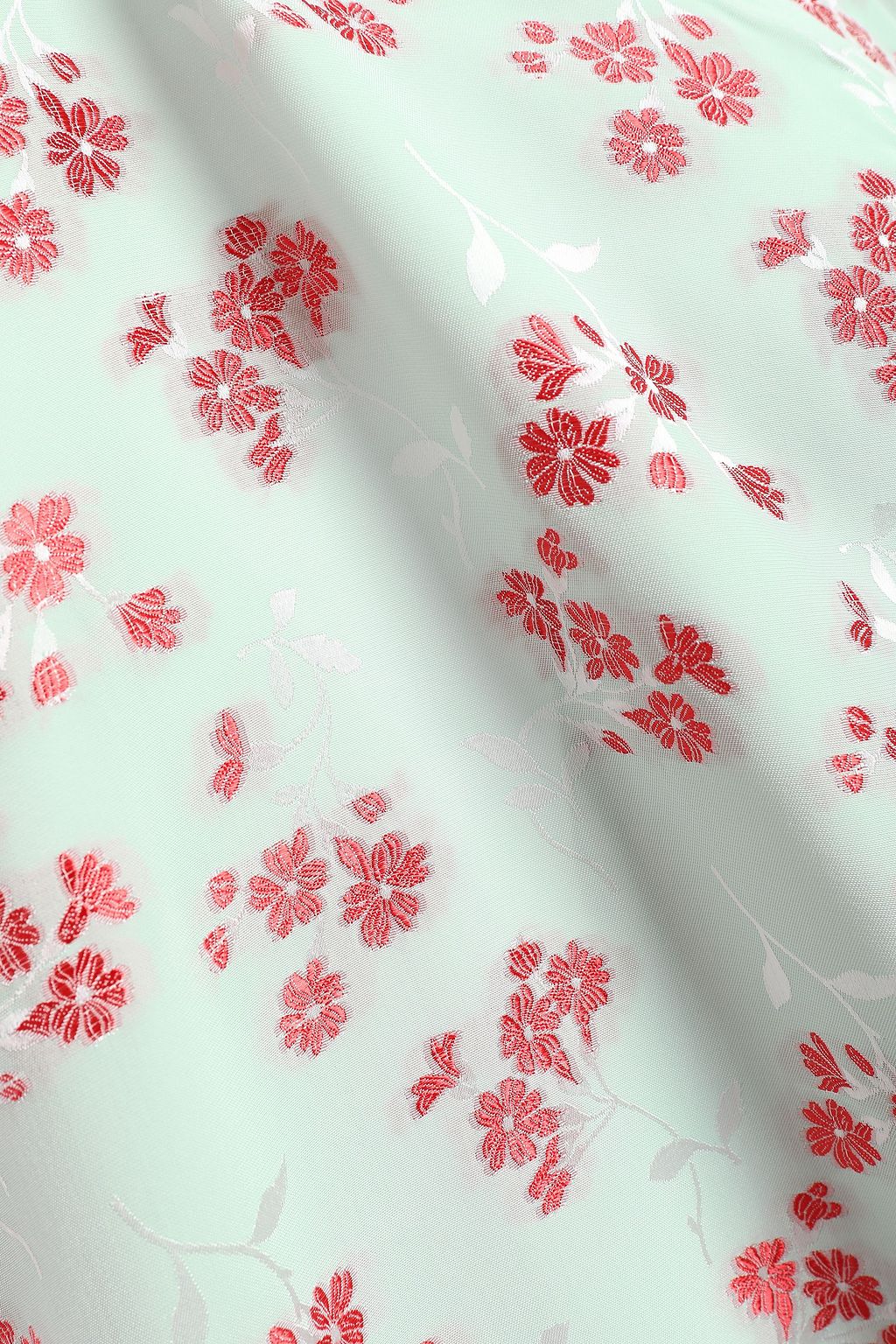 BAUM UND PFERDGARTEN Adette floral-jacquard midi dress
