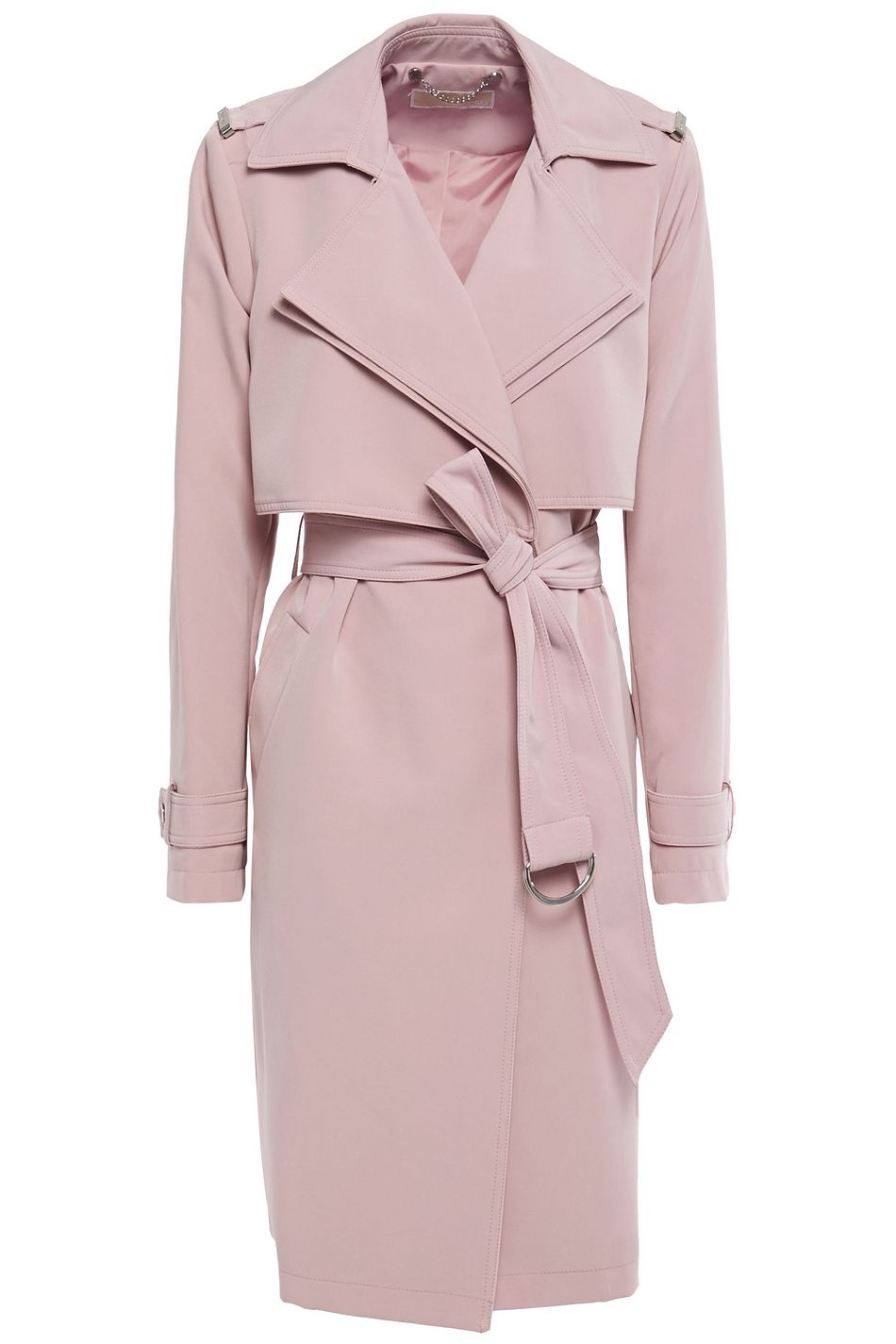 michael kors pink trench coat