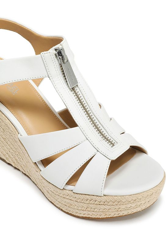 zip front espadrille wedges