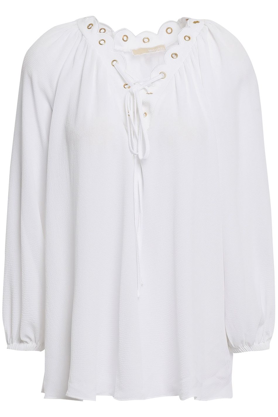 michael kors eyelet top