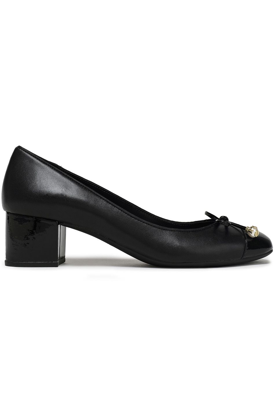 michael kors black and white pumps