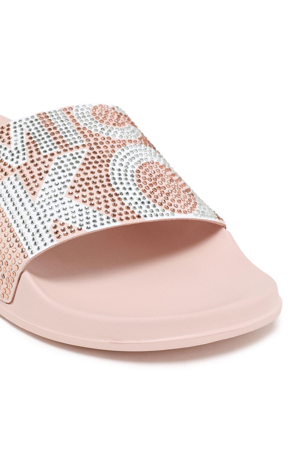 michael kors embellished slides