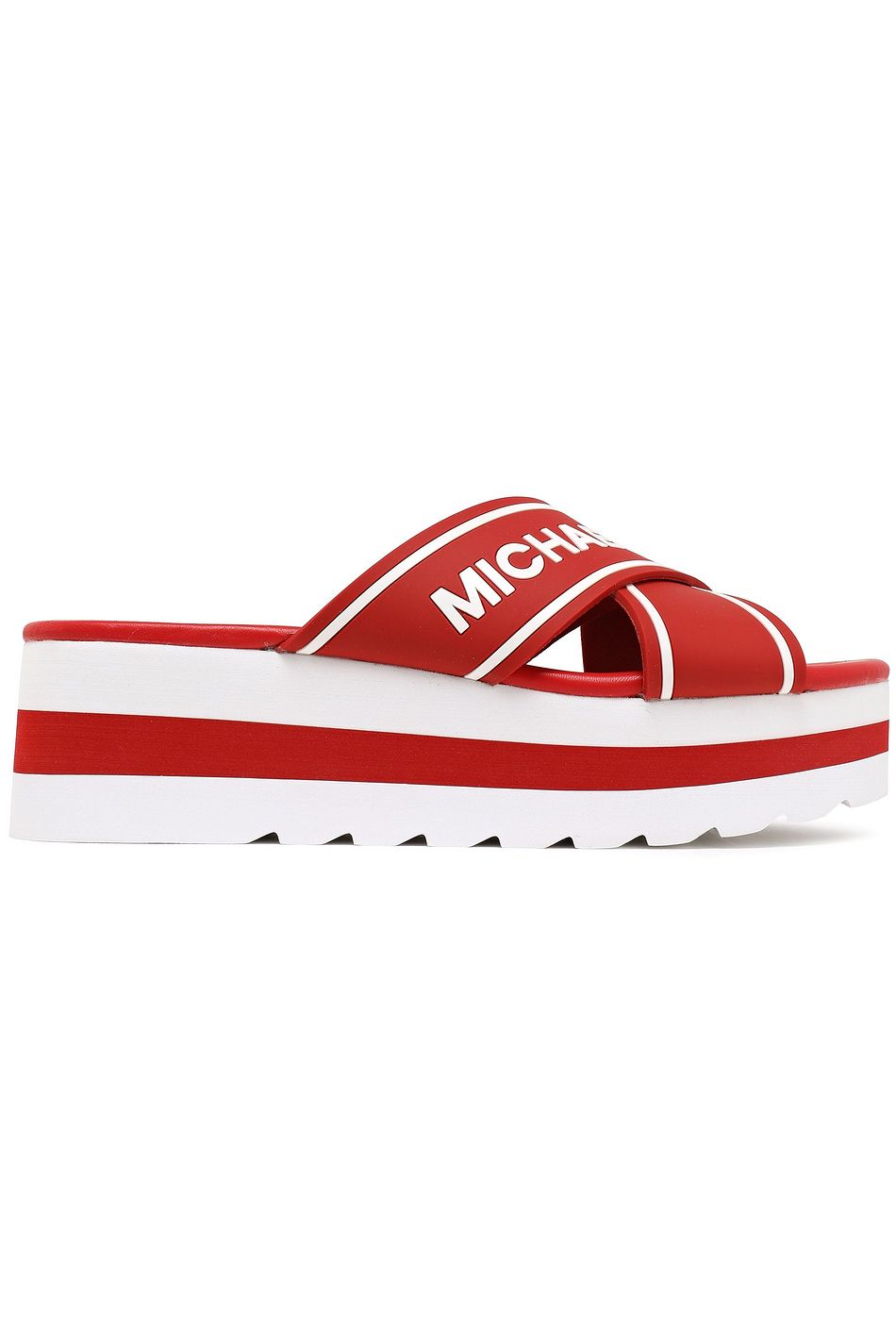 michael kors red shoes sale