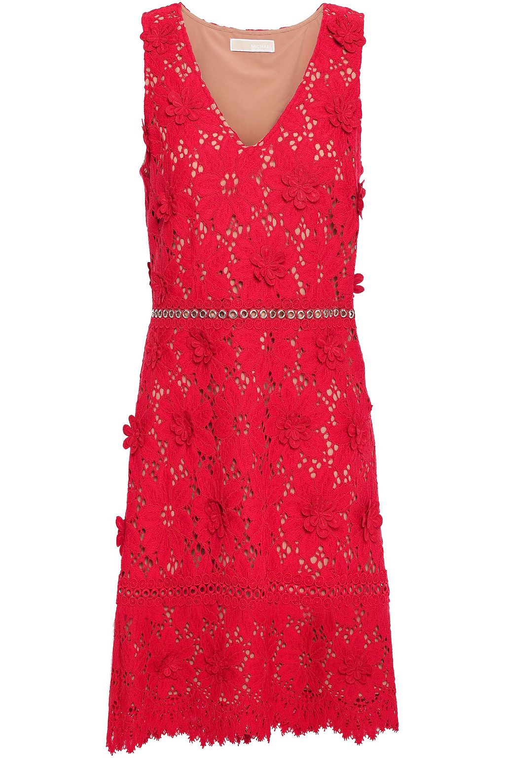 red michael kors dress